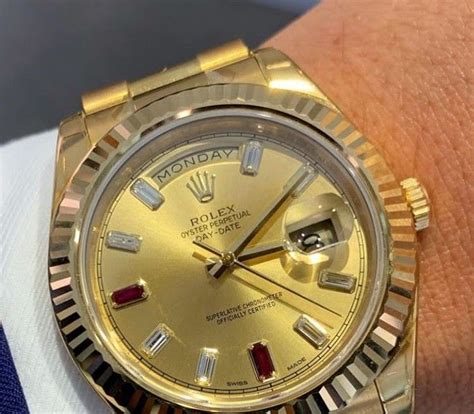 rolex uhr gold herren fake
